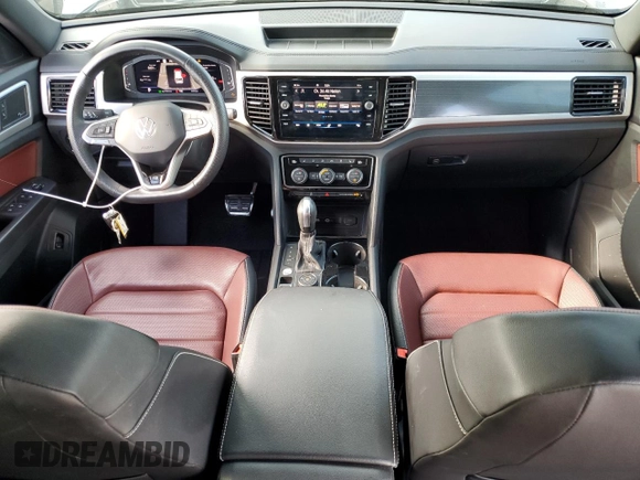 2023 Volkswagen Atlas SEL Premium R-Line z VIN 1V2FE2CA1PC207290, wystawiony jako Copart lot #73921654 z przebiegiem 25 955 mil mil oraz Szkoda całkowita • Salvage title. Historia ofert i sprzedaży dostępna na DreamBid. Obrazek 8.