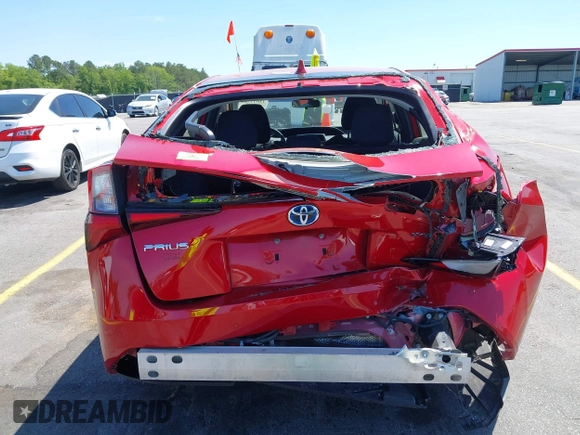 2022 Toyota Prius L Eco with VIN JTDKAMFU6N3158307, listed as a IAAI auction lot 42042768 with 17,882 mi miles and . Bid and sale history available at DreamBid. Image 17.