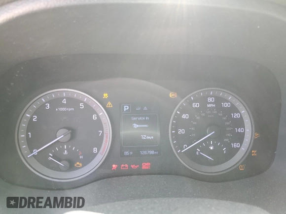 2018 Hyundai Tucson SEL z VIN KM8J3CA44JU598243, wystawiony jako Copart lot #57309325 z przebiegiem 126 798 mil mil oraz Tytuł czysty. Historia ofert i sprzedaży dostępna na DreamBid. Obrazek 9.