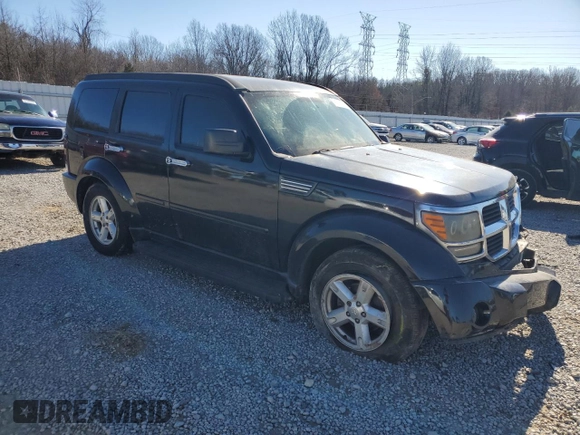 2007 Dodge Nitro SLT with VIN 1D8GU58K57W733434, listed as a Copart auction lot 41758595 with 211,545 mi miles and Clean Title. Bid and sale history available at DreamBid. Image 4.