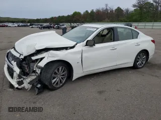 2015 Infiniti Q50 Premium с VIN JN1BV7AR1FM392815, выставлен на аукционе Copart как лот 58065645 с пробегом 89 233 миль миль и Списание • Salvage title. История ставок и продаж доступна на DreamBid. Изображение 1.