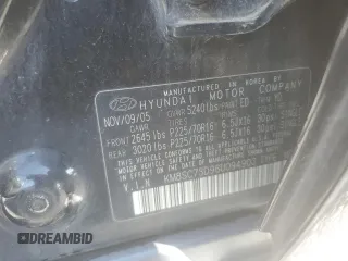 2006 Hyundai Santa Fe GLS with VIN KM8SC73D96U094903, listed as a Copart auction lot 49484945 with 180,838 mi miles and Salvage Title. Bid and sale history available at carsss.com. Image 13.