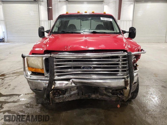 2001 Ford F-350 XL with VIN 3FTSW31F81MA31555, listed as a Copart auction lot 78912644 with 242,268 mi miles and Salvage Title. Bid and sale history available at DreamBid. Image 5.
