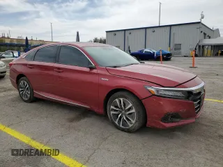 2022 Honda Accord EX-L with VIN 1HGCV3F50NA007181, listed as a Copart auction lot 50923265 with 79,522 mi miles and Salvage title. Bid and sale history available at DreamBid. Image 4.