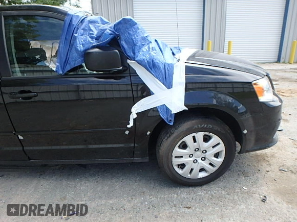 2014 Dodge Grand Caravan SE with VIN 2C4RDGBG7ER452670, listed as a Copart auction lot 51839895 with Not Provided miles and Non Repairable. Bid and sale history available at DreamBid. Image 10.