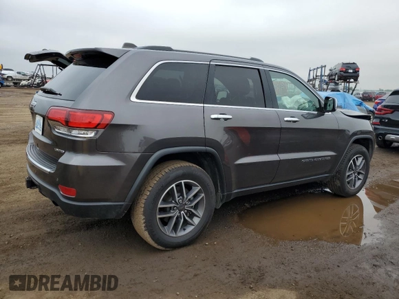 2021 Jeep Grand Cherokee Limited with VIN 1C4RJFBG4MC512494, listed as a Copart auction lot 59637465 with 48,402 mi miles and Salvage title. Bid and sale history available at DreamBid. Image 3.