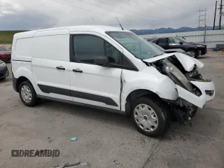 2014 Ford Transit Connect XL with VIN NM0LS7E75E1160203, listed as a Copart auction lot 59225235 with 140,980 mi miles and Salvage title. Bid and sale history available at DreamBid. Image 4.
