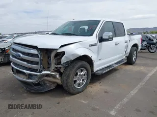 2015 Ford F-150 XLT w/HD Payload Pkg with VIN 1FTFW1EG0FKD99316, listed as a IAAI auction lot 42024645 with 275,335 mi miles. Bid and sale history available at carsss.com. Image 2.