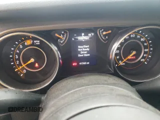 2022 Jeep Wrangler Unlimited Sport S with VIN 1C4HJXDN1NW150976, listed as a Copart auction lot 45183705 with 41,765 mi miles and Salvage Title. Bid and sale history available at carsss.com. Image 9.