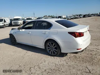 2013 Lexus GS 350 with VIN JTHBE1BL6D5024656, listed as a Copart auction lot 52011805 with 80,032 mi miles and Salvage Title. Bid and sale history available at carsss.com. Image 2.