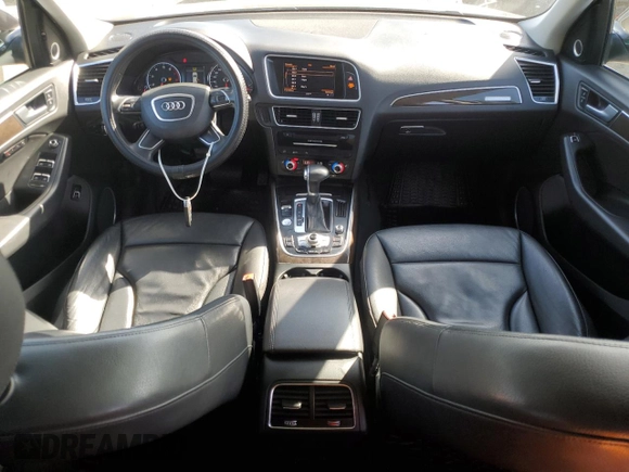2014 Audi Q5 Premium Plus with VIN WA1LFAFP0EA105784, listed as a Copart auction lot 51862495 with 171,596 mi miles and Salvage title. Bid and sale history available at DreamBid. Image 8.