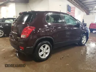 2020 Chevrolet Trax LS with VIN KL7CJKSB5LB342957, listed as a Copart auction lot 85335484 with 41,020 mi miles and Non Repairable. Bid and sale history available at carsss.com. Image 3.