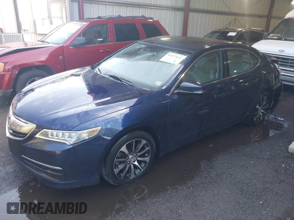2015 Acura TLX Technology with VIN 19UUB1F55FA011570, listed as a IAAI auction lot 42437612 with 156,925 mi miles and . Bid and sale history available at DreamBid. Image 2.