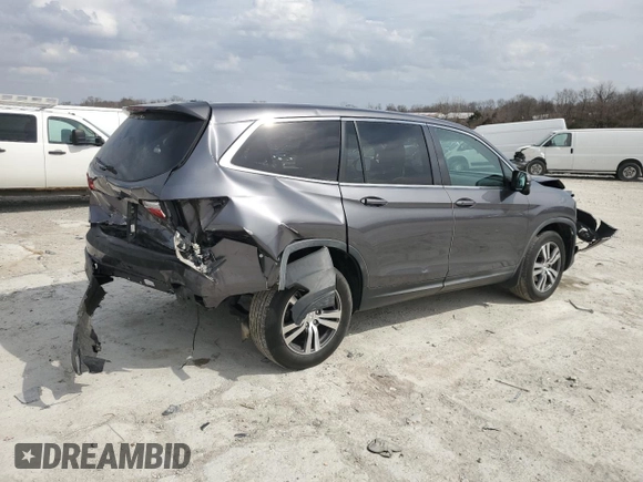 2017 Honda Pilot EX-L z VIN 5FNYF5H75HB009872, wystawiony jako Copart lot #49287485 z przebiegiem 156 750 mil mil oraz Szkoda całkowita • Salvage title. Historia ofert i sprzedaży dostępna na DreamBid. Obrazek 3.
