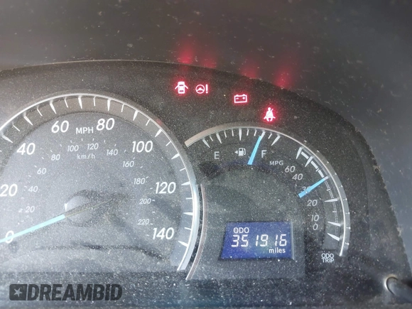2012 Toyota Camry L with VIN 4T4BF1FK4CR219130, listed as a IAAI auction lot 41785186 with 351,916 mi miles. Bid and sale history available at carsss.com. Image 15.