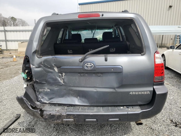 2006 Toyota 4Runner SR5 with VIN JTEBU14R560095283, listed as a Copart auction lot 49122775 with 340,415 mi miles and Salvage Title. Bid and sale history available at carsss.com. Image 6.