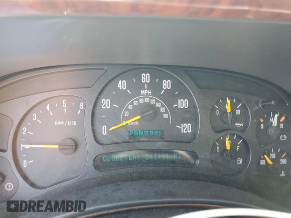 2004 Chevrolet Suburban LS with VIN 3GNEC16Z74G321096, listed as a Copart auction lot 48548765 with 241,491 mi miles and Salvage Title. Bid and sale history available at carsss.com. Image 9.