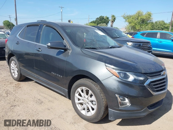 2019 Chevrolet Equinox LT with VIN 3GNAXKEV2KL178781, listed as a IAAI auction lot 42054926 with Not Provided miles and . Bid and sale history available at DreamBid. Image 1.