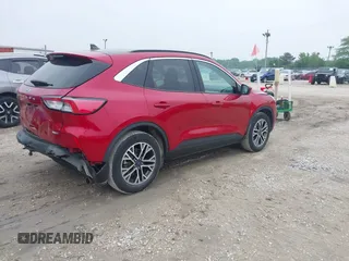 2020 Ford Escape SEL z VIN 1FMCU9H61LUC43162, wystawiony jako IAAI lot #42416146 z przebiegiem 50 718 mil mil oraz . Historia ofert i sprzedaży dostępna na DreamBid. Obrazek 4.