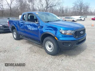 2020 Ford Ranger XL with VIN 1FTER1EH4LLA14406, listed as a IAAI auction lot 41856763 with 101,464 mi miles. Bid and sale history available at carsss.com. Image 1.