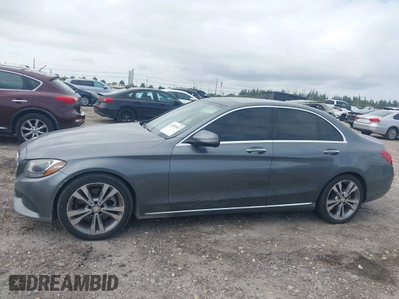2017 Mercedes-Benz C 300 with VIN 55SWF4JB9HU205974, listed as a IAAI auction lot 42005543 with Not provided miles and . Bid and sale history available at DreamBid. Image 13.