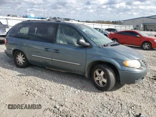 2007 Chrysler Town & Country LWB Touring with VIN 2A4GP54LX7R243272, listed as a Copart auction lot 78666114 with 130,543 mi miles and Salvage Title. Bid and sale history available at carsss.com. Image 4.