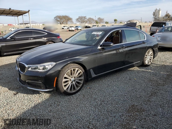 2019 BMW 7 Series 750i z VIN WBA7F0C57KGM24576, wystawiony jako Copart lot #47778515 z przebiegiem 94 701 mil mil oraz Szkoda całkowita • Salvage title. Historia ofert i sprzedaży dostępna na DreamBid. Obrazek 1.