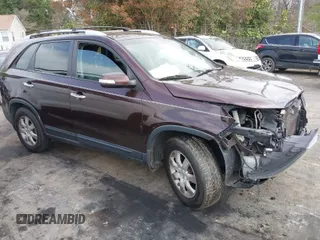 2011 Kia Sorento LX with VIN 5XYKT3A11BG162130, listed as a IAAI auction lot 41849206 with 1 mi miles. Bid and sale history available at carsss.com. Image 1.