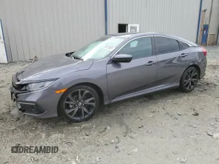 2021 Honda Civic Sport with VIN 2HGFC2F87MH544279, listed as a Copart auction lot 49745115 with 73,822 mi miles and Clean Title. Bid and sale history available at DreamBid. Image 1.