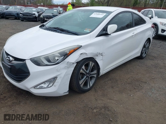 2014 Hyundai Elantra z VIN KMHDH6AH7EU025555, wystawiony jako IAAI lot #42080211 z przebiegiem 95 333 mil mil oraz . Historia ofert i sprzedaży dostępna na DreamBid. Obrazek 6.