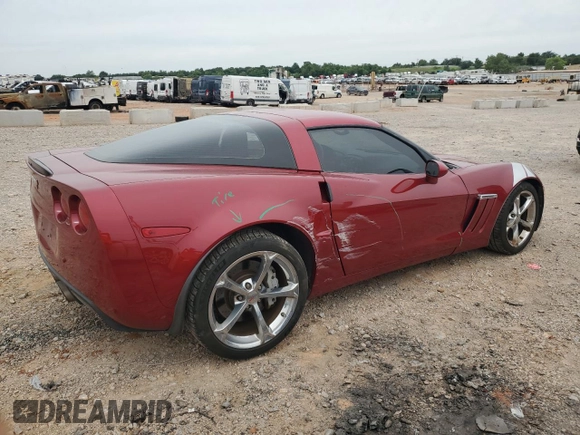 2011 Chevrolet Corvette Z16 Grand Sport 3LT with VIN 1G1YW2DW3B5108722, listed as a Copart auction lot 60314985 with 84,147 mi miles and Salvage title. Bid and sale history available at DreamBid. Image 3.