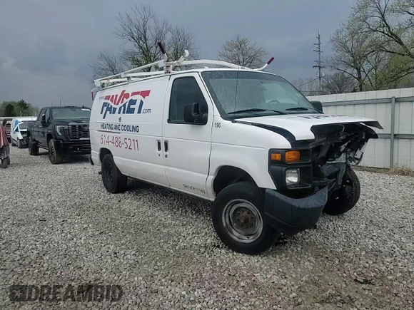 2013 Ford Econoline Cargo Commercial with VIN 1FTNE1EW2DDA49421, listed as a Copart auction lot 52393795 with 207,703 mi miles and Salvage title. Bid and sale history available at DreamBid. Image 12.