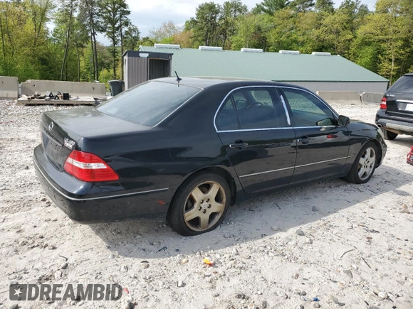 2005 Lexus LS 430 z VIN JTHBN36FX55017789, wystawiony jako Copart lot #56685605 z przebiegiem 209 238 mil mil oraz Czysty tytuł • Clean title. Historia ofert i sprzedaży dostępna na DreamBid. Obrazek 3.