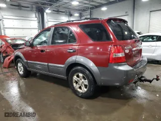 2007 Kia Sorento EX with VIN KNDJC736X75693936, listed as a Copart auction lot 85517424 with 123,428 mi miles and Salvage Title. Bid and sale history available at carsss.com. Image 2.