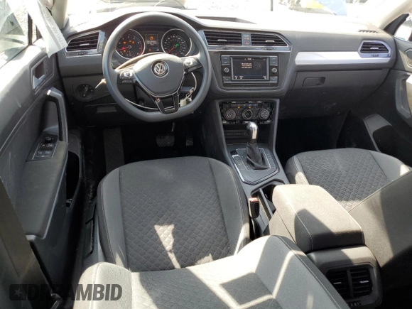 2021 Volkswagen Tiguan S with VIN 3VV1B7AX7MM133023, listed as a Copart auction lot 55229545 with 57,228 mi miles and Salvage title. Bid and sale history available at DreamBid. Image 8.