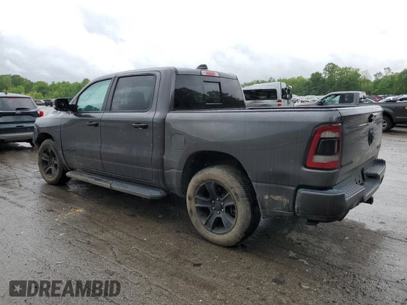 2024 Ram 1500 Big Horn with VIN 1C6SRFFT4RN181193, listed as a Copart auction lot 58148565 with 42,281 mi miles and Salvage title. Bid and sale history available at DreamBid. Image 2.