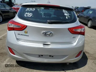 2014 Hyundai Elantra GT with VIN KMHD35LH6EU224649, listed as a Copart auction lot 53884225 with 126,050 mi miles and Salvage Title. Bid and sale history available at carsss.com. Image 6.