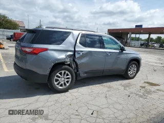 2021 Chevrolet Traverse LT Cloth z VIN 1GNERGKW3MJ124678, wystawiony jako Copart lot #57486165 z przebiegiem 92 120 mil mil oraz Szkoda całkowita • Salvage title. Historia ofert i sprzedaży dostępna na DreamBid. Obrazek 3.