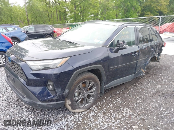 2024 Toyota RAV4 Hybrid XLE Premium с VIN 2T3B6RFV6RW064860, выставлен на аукционе IAAI как лот 41913376 с пробегом 8 125 миль миль и . История ставок и продаж доступна на DreamBid. Изображение 2.