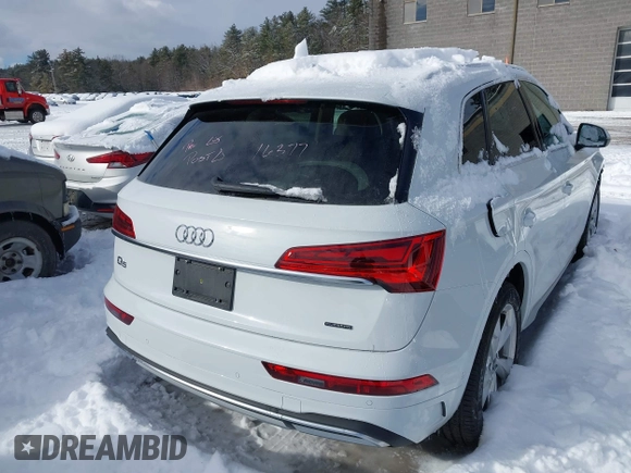 2021 Audi Q5 Prestige with VIN WA1CAAFY4M2108221, listed as a IAAI auction lot 41485079 with 14,154 mi miles. Bid and sale history available at carsss.com. Image 17.