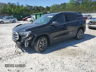 2021 GMC Terrain SLT z VIN 3GKALVEV1ML311883, wystawiony jako Copart lot #53268275 z przebiegiem 102 322 mil mil oraz Szkoda całkowita • Salvage title. Historia ofert i sprzedaży dostępna na DreamBid. Obrazek 1.