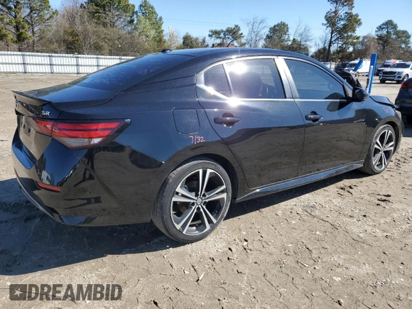 2020 Nissan Sentra SR with VIN 3N1AB8DV7LY289958, listed as a Copart auction lot 49852365 with 66,672 mi miles and Salvage Title. Bid and sale history available at DreamBid. Image 3.