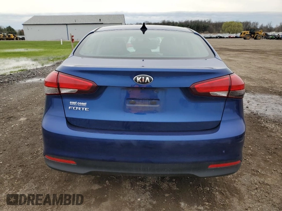2018 Kia Forte LX with VIN 3KPFK4A78JE280282, listed as a Copart auction lot 52081785 with 75,515 mi miles and Salvage Title. Bid and sale history available at DreamBid. Image 6.