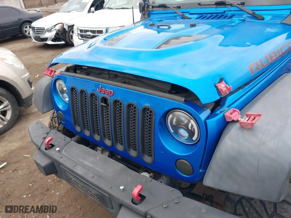 2016 Jeep Wrangler Unlimited Rubicon with VIN 1C4BJWFG2GL192074, listed as a IAAI auction lot 41598861 with 70,000 mi miles. Bid and sale history available at carsss.com. Image 6.