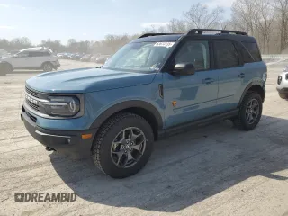 2021 Ford Bronco Sport Badlands z VIN 3FMCR9D92MRA00695, wystawiony jako Copart lot #53674135 z przebiegiem 51 742 mil mil oraz Szkoda całkowita • Salvage title. Historia ofert i sprzedaży dostępna na DreamBid. Obrazek 1.