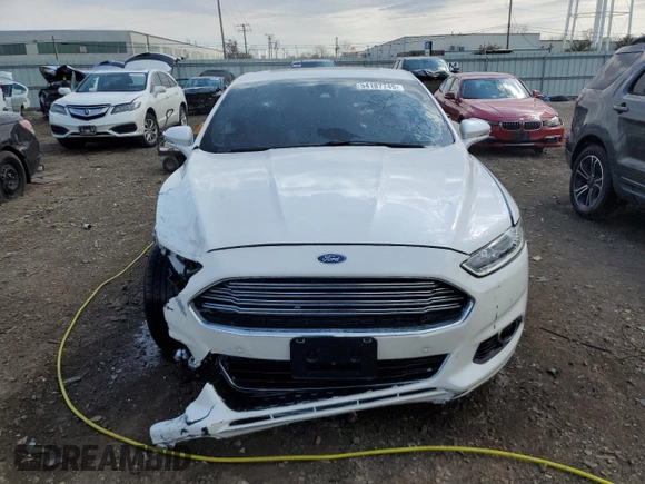 2013 Ford Fusion Titanium with VIN 3FA6P0SU0DR351380, listed as a Copart auction lot 54187745 with 115,082 mi miles and Salvage title. Bid and sale history available at DreamBid. Image 5.