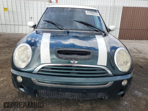 2005 MINI Hardtop S с VIN WMWRE33455TD92892, выставлен на аукционе Copart как лот 47992575 с пробегом 254 016 миль миль и Чистый • Clean title. История ставок и продаж доступна на DreamBid. Изображение 5.