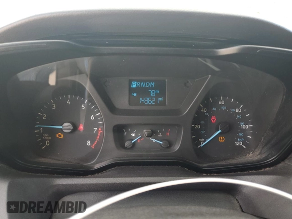 2017 Ford Transit with VIN 1FTYR2CM4HKB14814, listed as a Copart auction lot 45141525 with 143,621 mi miles and Salvage title. Bid and sale history available at DreamBid. Image 9.