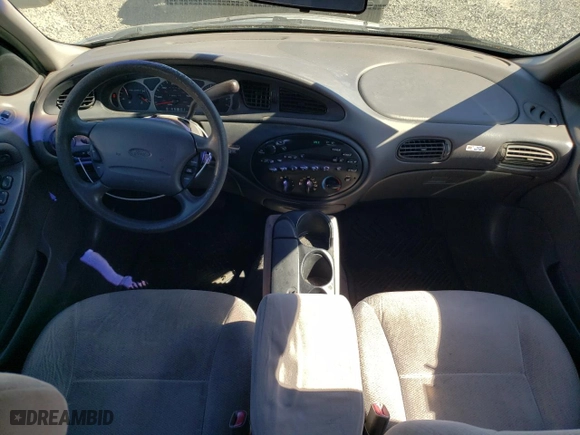 1999 Ford Taurus SE Standard with VIN 1FAFP58U9XG271897, listed as a Copart auction lot 73048784 with 190,518 mi miles and Salvage Title. Bid and sale history available at carsss.com. Image 8.
