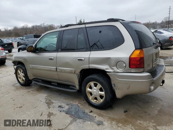 2002 GMC Envoy SLT with VIN 1GKDT13S122445936, listed as a Copart auction lot 44230555 with 203,640 mi miles and Non Repairable. Bid and sale history available at carsss.com. Image 2.
